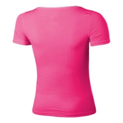 Teamline Maglietta Donna - Rosa -Tennis Gioco 00017000 0 2