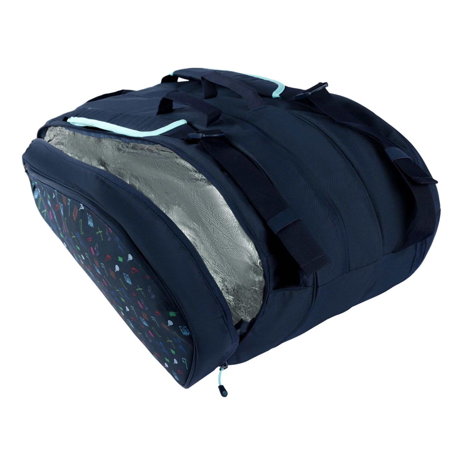 BIDI BADU Selecus Borsa Per Racchetta - Blu Scuro, Multicolore 5 BIDI BADU Selecus Borsa Per Racchetta - Blu Scuro, Multicolore - immagine 3