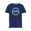 AO Round Logo Maglietta Ragazzi - Blu Scuro, Blu -Tennis Gioco 00096000 000