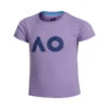 AO Stack Print Core Logo Maglietta Ragazze - Viola -Tennis Gioco 00102000 000