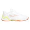 JOMA ACE Scarpa Per Terra Rossa Donna - Bianco, Albicocca -Tennis Gioco 00117000 0 1