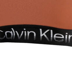 Calvin Klein Medium Support Reggiseni Sportivi Donna - Ruggine, Nero -Tennis Gioco 00157000 10