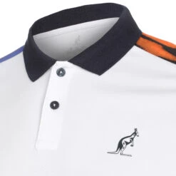 Australian Ace Blaze Polo Uomini - Bianco -Tennis Gioco 00175000 11