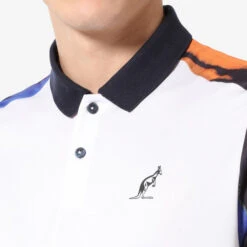 Australian Ace Blaze Polo Uomini - Bianco -Tennis Gioco 00175000 17