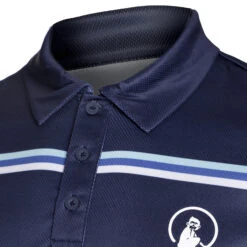 Ocean AOP Stripe Tournament Polo Uomini - Blu -Tennis Gioco 00191000 11