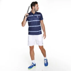 Ocean AOP Stripe Tournament Polo Uomini - Blu -Tennis Gioco 00191000 13
