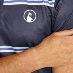 Ocean AOP Stripe Tournament Polo Uomini - Blu -Tennis Gioco 00191000 19