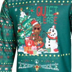 Ugly Christmas Felpa Uomini - Verde, Multicolore -Tennis Gioco 00258000 10