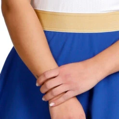 Retro Stripe Champions Abito Donna - Bianco, Blu -Tennis Gioco 00268000 0 9