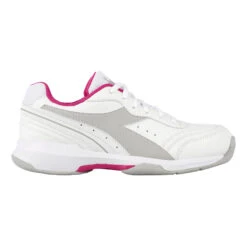 Diadora S.Challenge 4 SL Scarpa Per Tappeto Donna - Bianco, Grigio