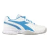 Diadora S.Challenge 4 SL Scarpa Per Tappeto Bambini - Bianco, Turchese -Tennis Gioco 00279000 0 1