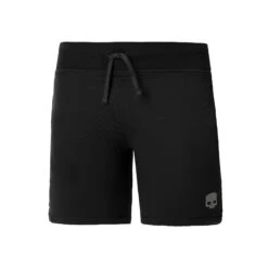 Hydrogen Tech Pantaloncini Uomini - Nero, Argento -Tennis Gioco 00471000 000