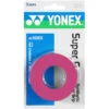 YONEX Super Grap Confezione Da 3 - Rosa -Tennis Gioco 0120300000 000
