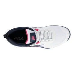 Fila Premio Scarpa Per Terra Rossa Donna - Blu, Bianco -Tennis Gioco 01228000 0 4