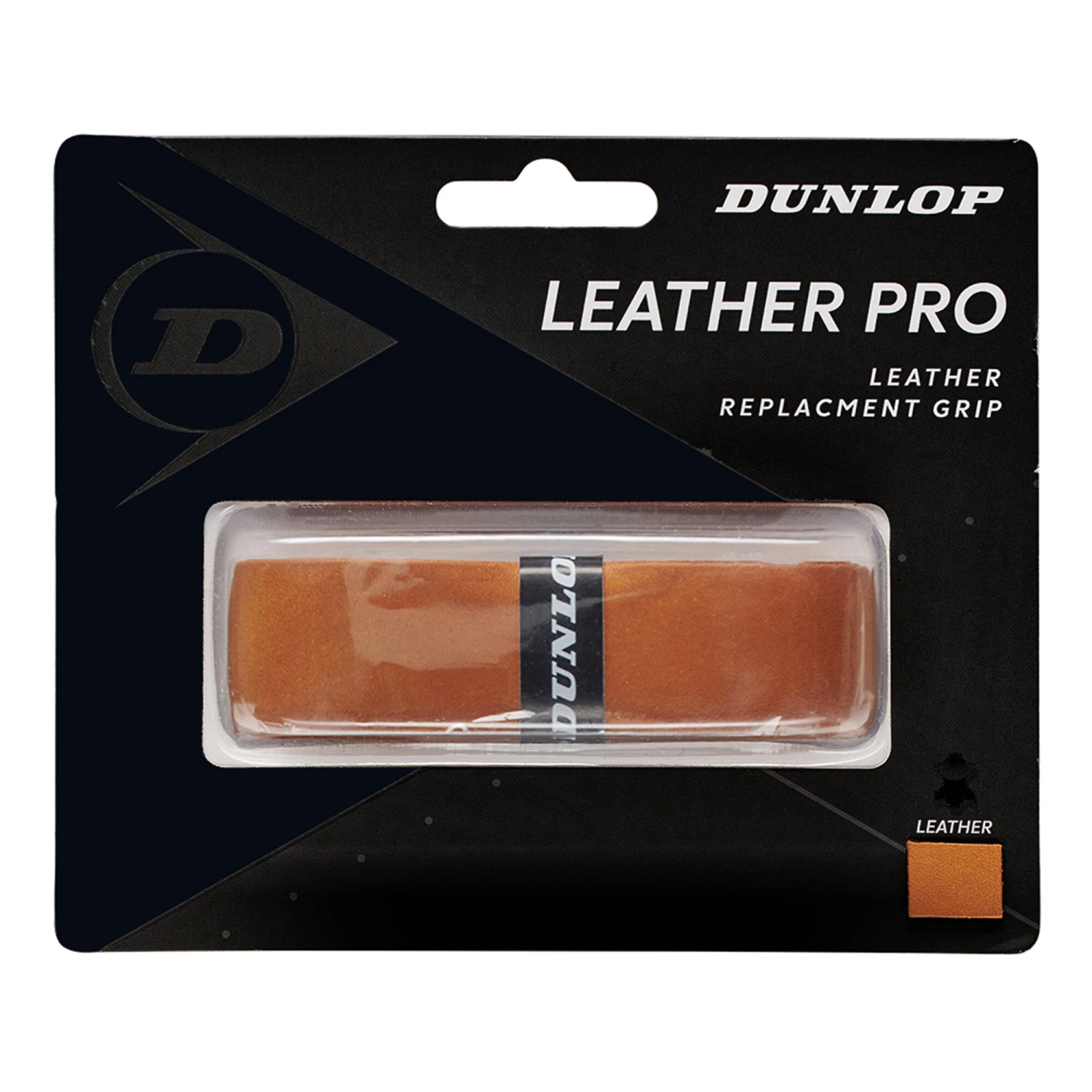 Dunlop Leather Pro Replacement Grip Confezione Da 1 - Marrone 3 Dunlop Leather Pro Replacement Grip Confezione Da 1 - Marrone