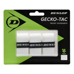 Dunlop Gecko-Tac Confezione Da 3 - Bianco