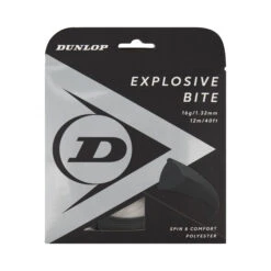 Dunlop Explosive Bite Set Di Corde 12m - Nero