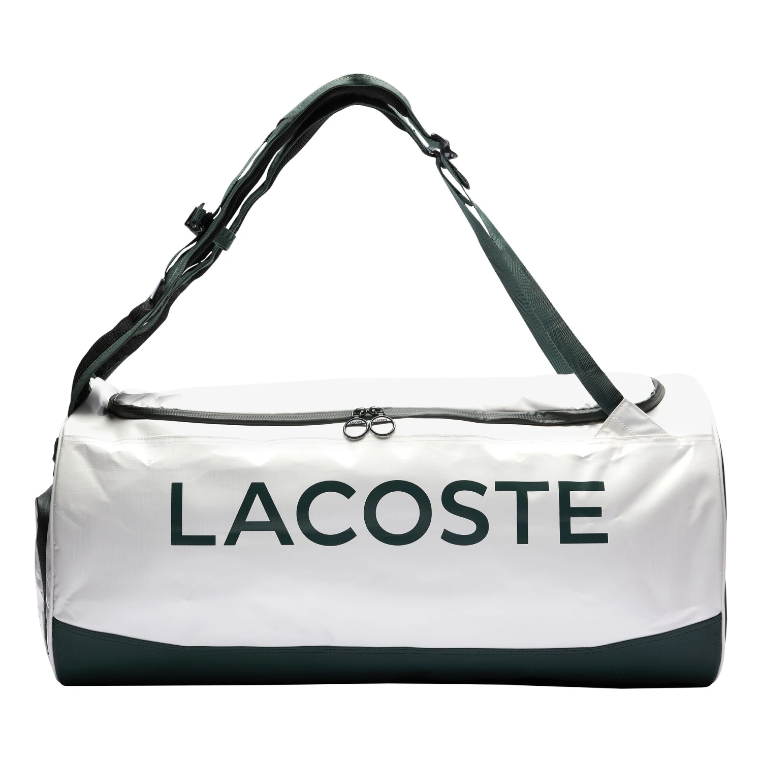 Lacoste Bag L20 Borsa Per Racchetta - Bianco, Verde 4 Lacoste Bag L20 Borsa Per Racchetta - Bianco, Verde - immagine 2