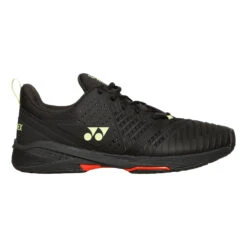 YONEX Power Cushion Sonicage 3 Scarpa Per Tutte Le Superfici Uomini - Nero, Verde Neon