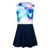 BIDI BADU Jala Tech 2in1 Abito Donna - Blu Scuro, Multicolore -Tennis Gioco 01439000 000