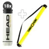 Head No.1 Trainer 18 Tubi Da 4 In Aggiunta Tubo Per Palline -Tennis Gioco 0151100000 000