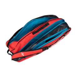 YONEX Pro Racquet Bag Borsa Per Racchetta Da 6 - Rosso, Nero -Tennis Gioco 0152600000 10