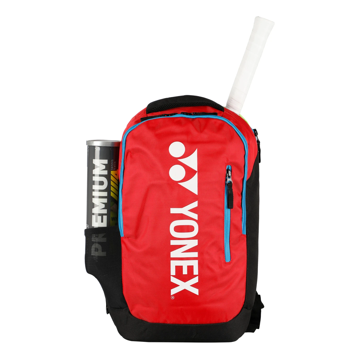 YONEX Backpack Club Line Zaino - Rosso, Nero 5 YONEX Backpack Club Line Zaino - Rosso, Nero - immagine 3