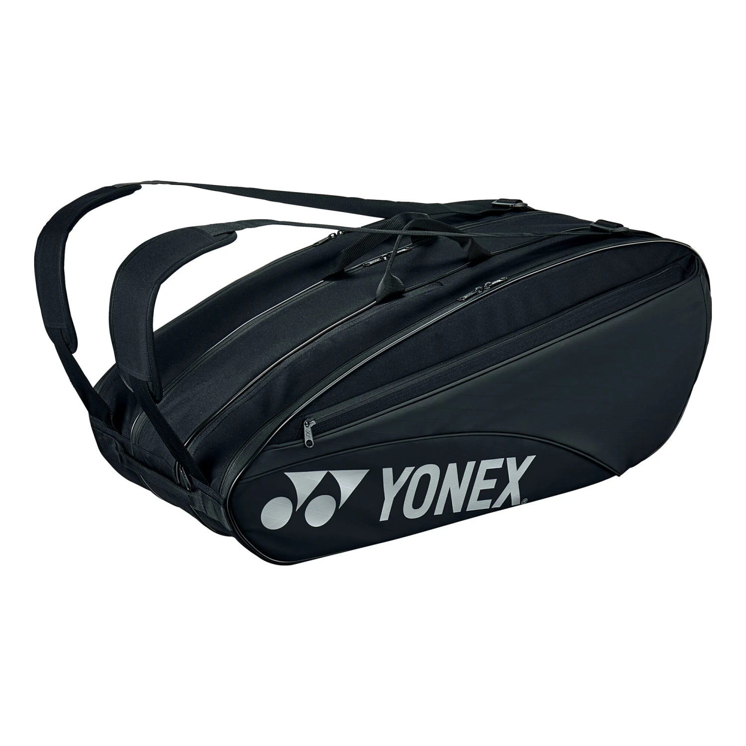 YONEX Team Racquet Bag Borsa Per Racchetta Da 10 - Nero, Bianco 3 YONEX Team Racquet Bag Borsa Per Racchetta Da 10 - Nero, Bianco