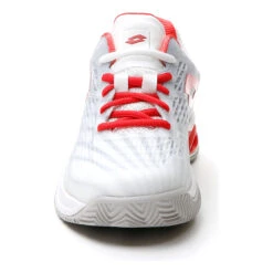 Lotto Mirage 100 Scarpa Per Terra Rossa Donna - Bianco, Rosso -Tennis Gioco 01598000 10