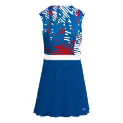 BIDI BADU Tuelo Tech 2in1 Abito Donna - Blu, Bianco -Tennis Gioco 01812000 0 2