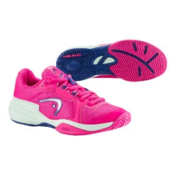 Head Sprint 3.5 Scarpa Per Tutte Le Superfici Bambini - Rosa, Bianco -Tennis Gioco 01822000 10