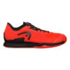 Head Sprint Pro 3.5 Scarpa Per Terra Rossa Uomini - Arancione, Nero -Tennis Gioco 01893000 0 1