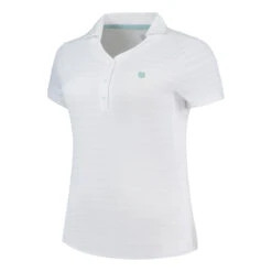 K-Swiss Hypercourt Polo 5 Polo Donna - Bianco