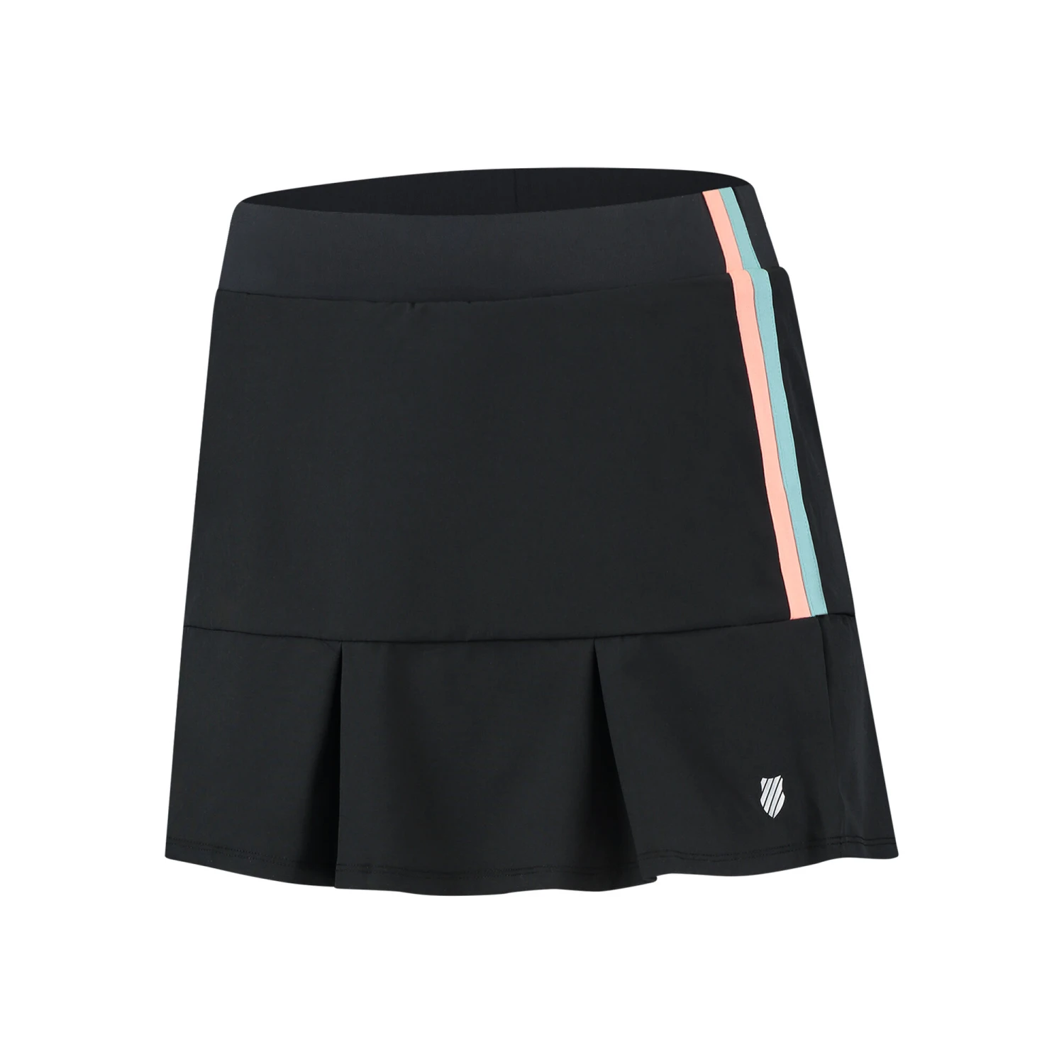 K-Swiss Hypercourt Pleated Skirt 3 Gonna Donna - Nero 3 K-Swiss Hypercourt Pleated Skirt 3 Gonna Donna - Nero