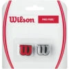 Wilson Pro Feel Antivibrazioni Confezione Da 2 - Argento, Rosso -Tennis Gioco 0193700000 000