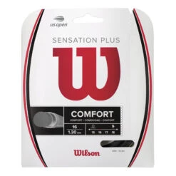 Wilson Sensation Plus Set Di Corde 12,2m - Nero