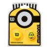 Wilson Minions Vibrations Antivibrazioni Confezione Da 2 - Giallo, Blu -Tennis Gioco 0211500000 000