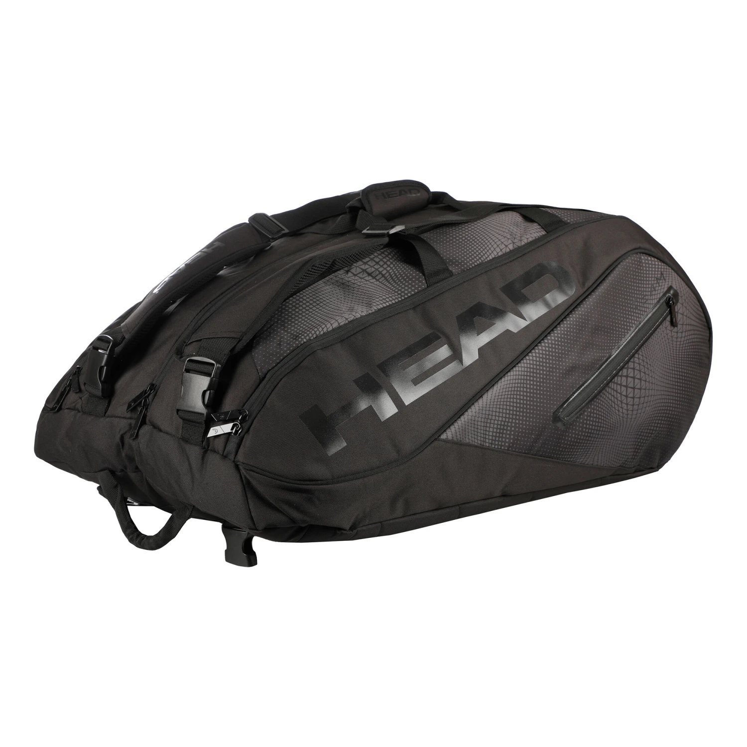 Head Tour Team 15R Megacombi Borsa Per Racchetta Edizione Speciale - Nero, Nero Brillante 3 Head Tour Team 15R Megacombi Borsa Per Racchetta Edizione Speciale - Nero, Nero Brillante