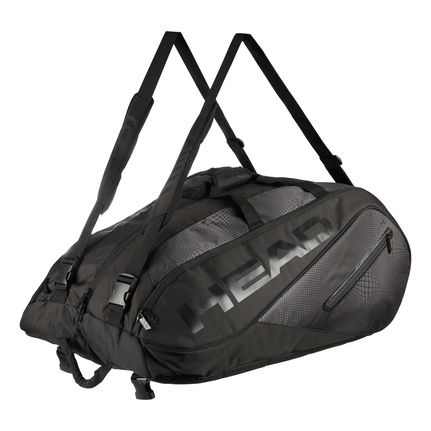 Head Tour Team 15R Megacombi Borsa Per Racchetta Edizione Speciale - Nero, Nero Brillante 9 Head Tour Team 15R Megacombi Borsa Per Racchetta Edizione Speciale - Nero, Nero Brillante - immagine 7