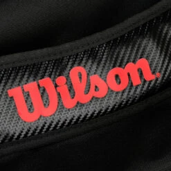 Wilson Elite Borsa Per Racchetta Da 15 Edizione Speciale - Nero, Rosso -Tennis Gioco 0226400000 16
