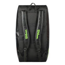 Wilson Elite Borsa Per Racchetta Da 15 Edizione Speciale - Nero, Lime -Tennis Gioco 0226900000 0 2