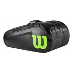 Wilson Elite Borsa Per Racchetta Da 15 Edizione Speciale - Nero, Lime -Tennis Gioco 0226900000 0 4