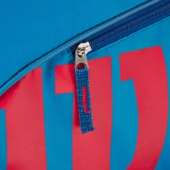 Wilson Junior Borsa Per Racchetta Da 3 - Blu, Arancione -Tennis Gioco 0236700000 12