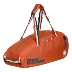 Wilson Roland Garros Team Borsa Per Racchetta Da 6 - Arancione 18 Wilson Roland Garros Team Borsa Per Racchetta Da 6 - Arancione -Tennis Gioco 0237300000 0 1