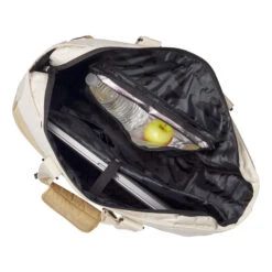 Wilson Women's Tote Borsa Sportiva - Bianco, Cachi -Tennis Gioco 0238500000 16