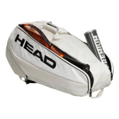 Head Pro X Racquet Bag M Borsa Per Racchetta Da 6 - Bianco 12 Head Pro X Racquet Bag M Borsa Per Racchetta Da 6 - Bianco -Tennis Gioco 0246100000 11