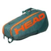 Head Pro Racquet Bag M Borsa Per Racchetta - Verde, Arancione -Tennis Gioco 0246900000 000