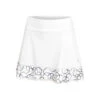 Flounce Gonna Donna - Bianco, Blu Scuro -Tennis Gioco 03112000 000