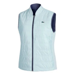 Lacoste Gilet Donna - Blu, Mint -Tennis Gioco 03916000 0 3