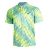 Lacoste Polo Uomini - Turchese, Giallo -Tennis Gioco 03939000 000